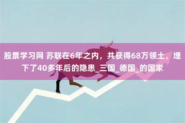 股票学习网 苏联在6年之内，共获得68万领土，埋下了40多年后的隐患_三国_德国_的国家